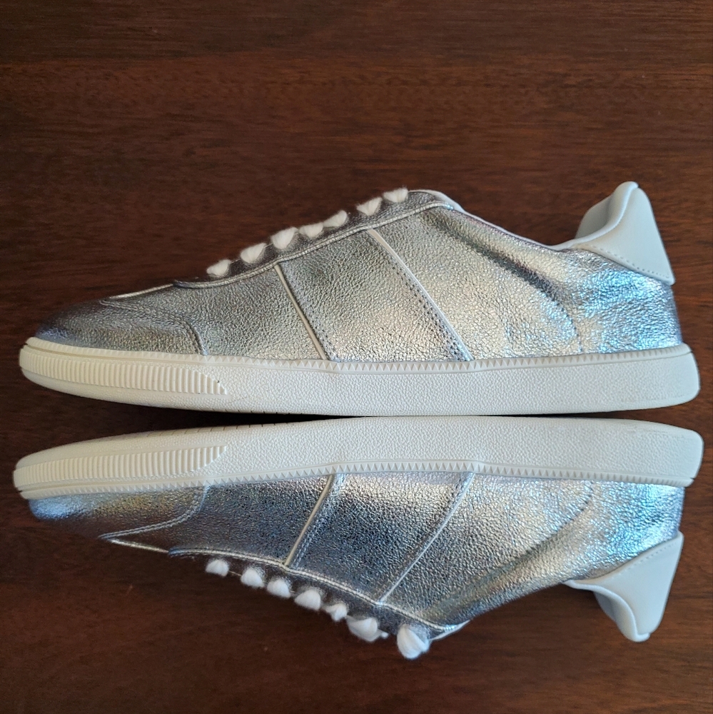 NWT Womens Silver And White Sneakers 2 Pairs Available
